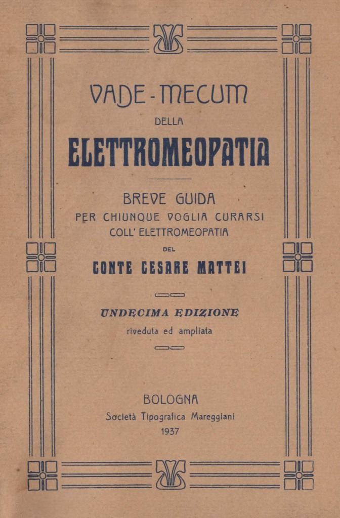 Vademecum dell'Elettromeopatia